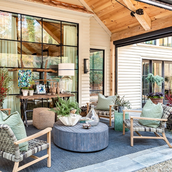 pavers porcelain for rustic outdoor living area