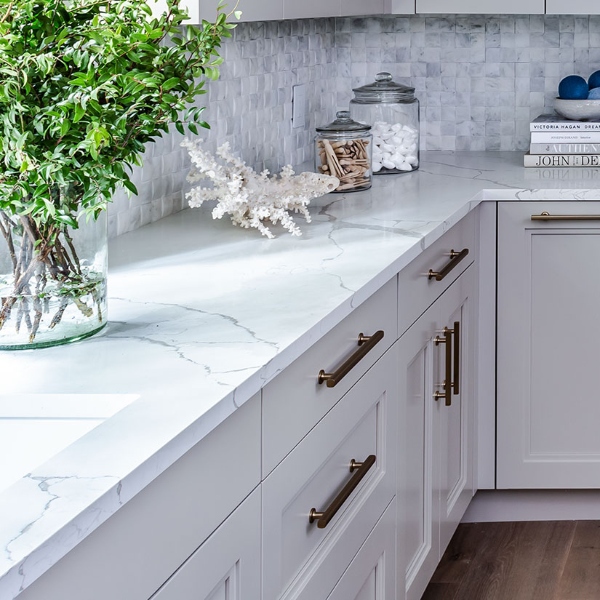 quartz soft brown vein marble look for utility room