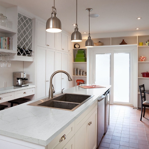 quartz countertops: the perfect minimalist surface