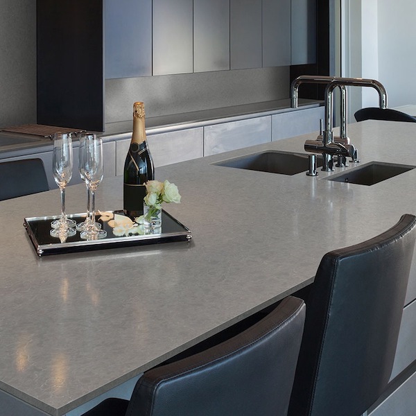 Vena Carbona Dove Grey With Light Veining Quartz Kitchen Countertop Msi (1) 