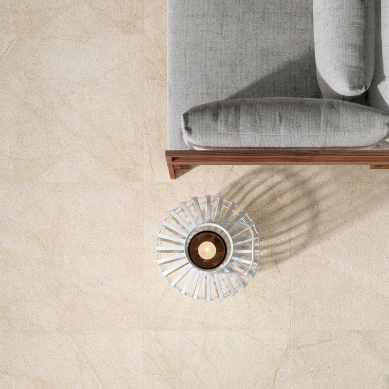 living style porcelain tile in hotel lobby