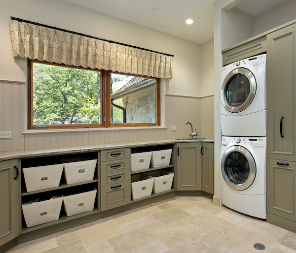 flooring for under washer and dryer