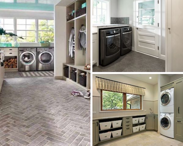 why porcelain tile is ideal for laundry rooms