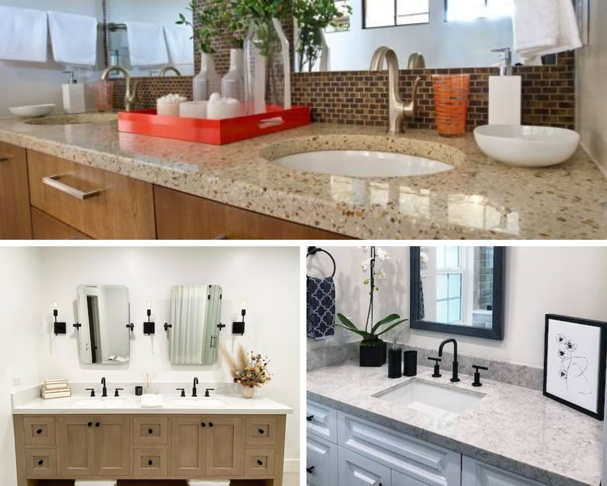 choosing granite countertops for white cabinets