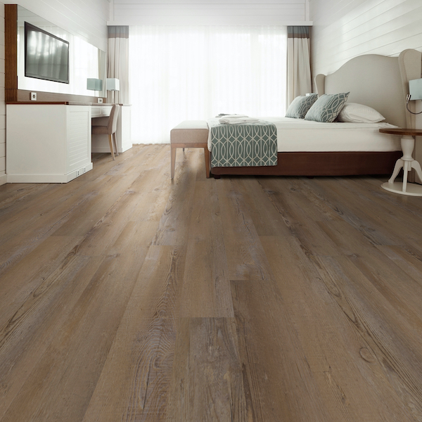 Luxury Vinyl Tile and Waterproof Wood for Hotel Flooring