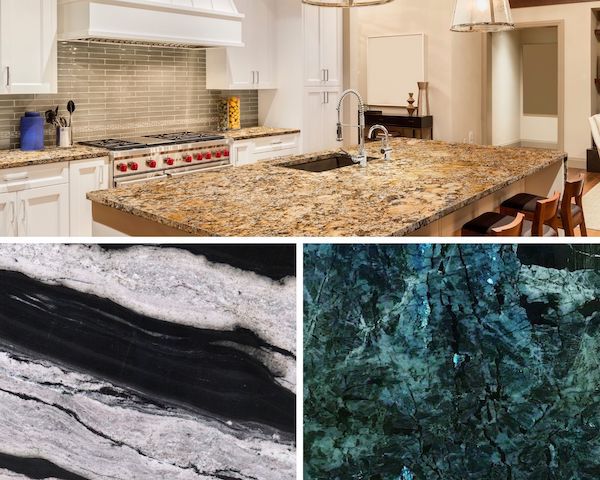 Exotic Black Granite Countertops