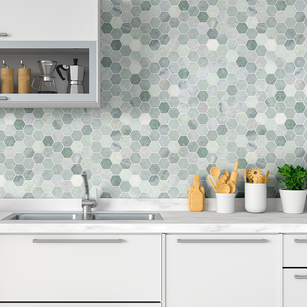 msi-icelandic-green-hexagon-mosaic-tile-backsplash