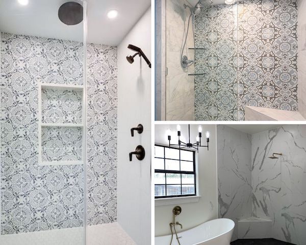 is porcelain the best tile for shower floors and walls?