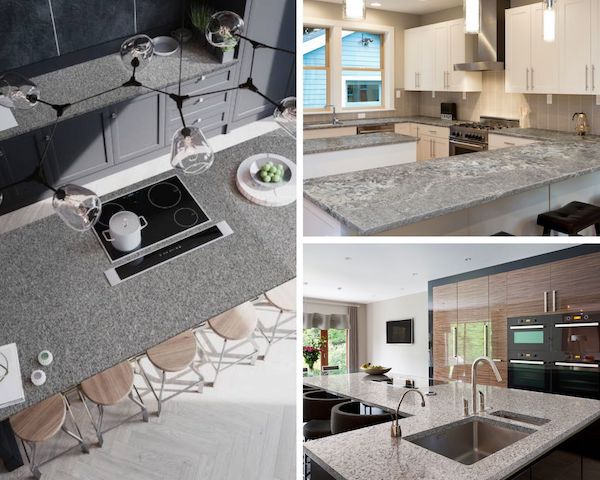 add sophistication to your kitchen with new gray granite countertops 