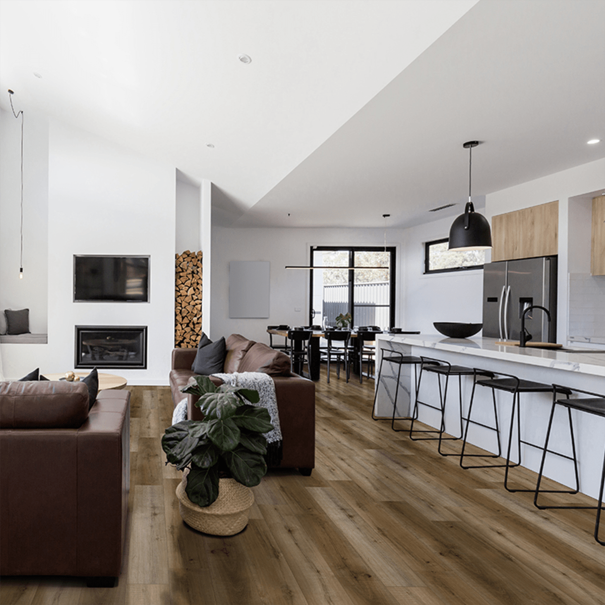 laminate wood kitchen floor