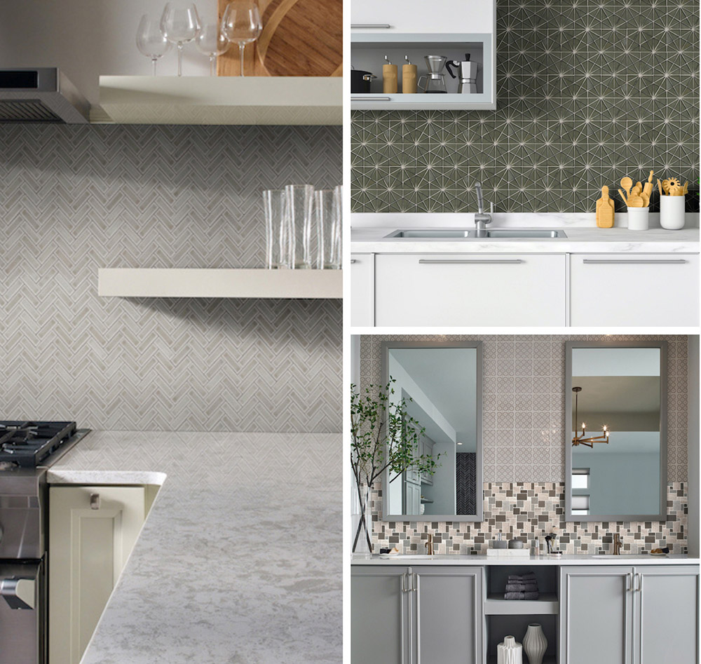 Kitchen Backsplash Decor – Dunkirk Pattern Tiles