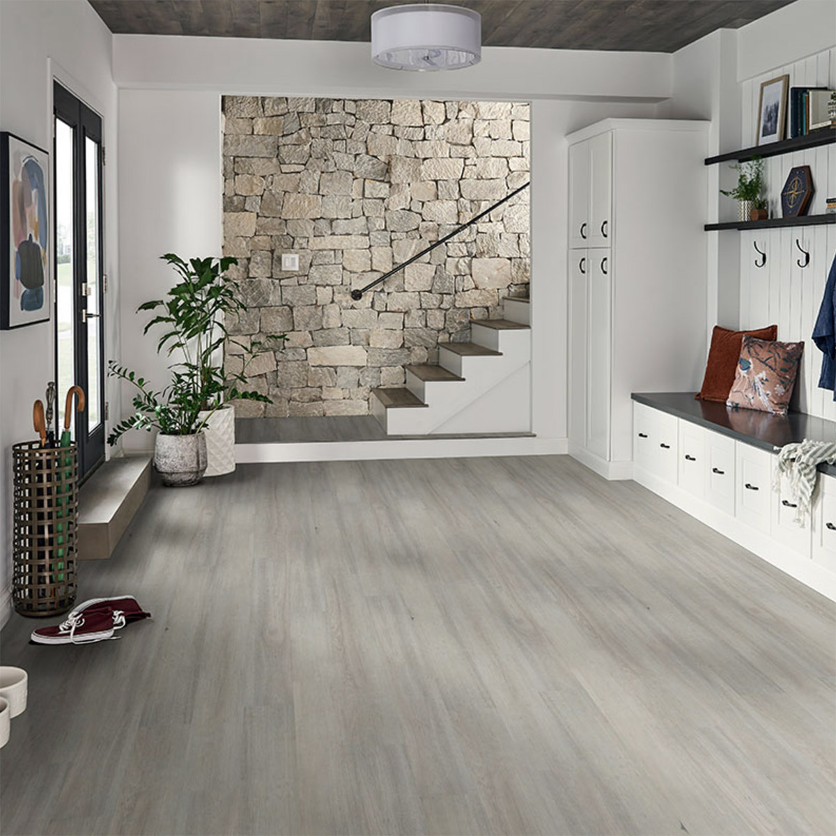 Grey Vinyl Flooring That Looks Like Wood Flooring Ideas   Brianka Luxury Vinyl Planks  