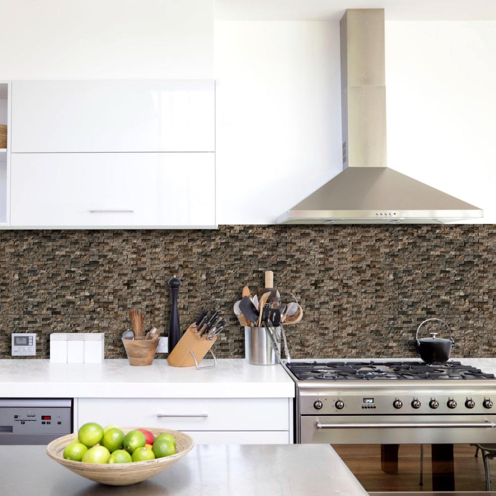 MSI Stacked Stone Splitface Wall Tile Creates Dimensional Style