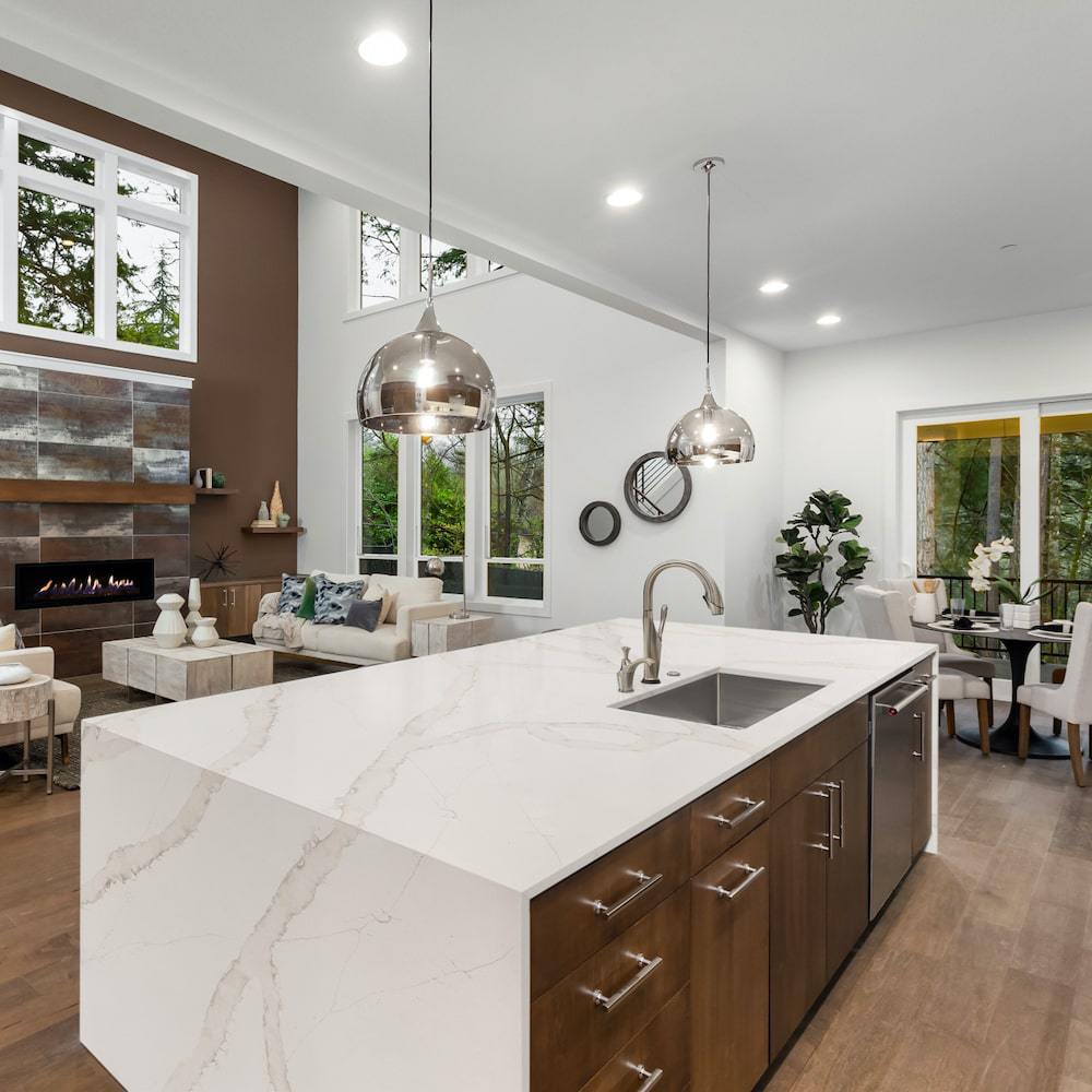 Modern Kitchen Counters & Islands