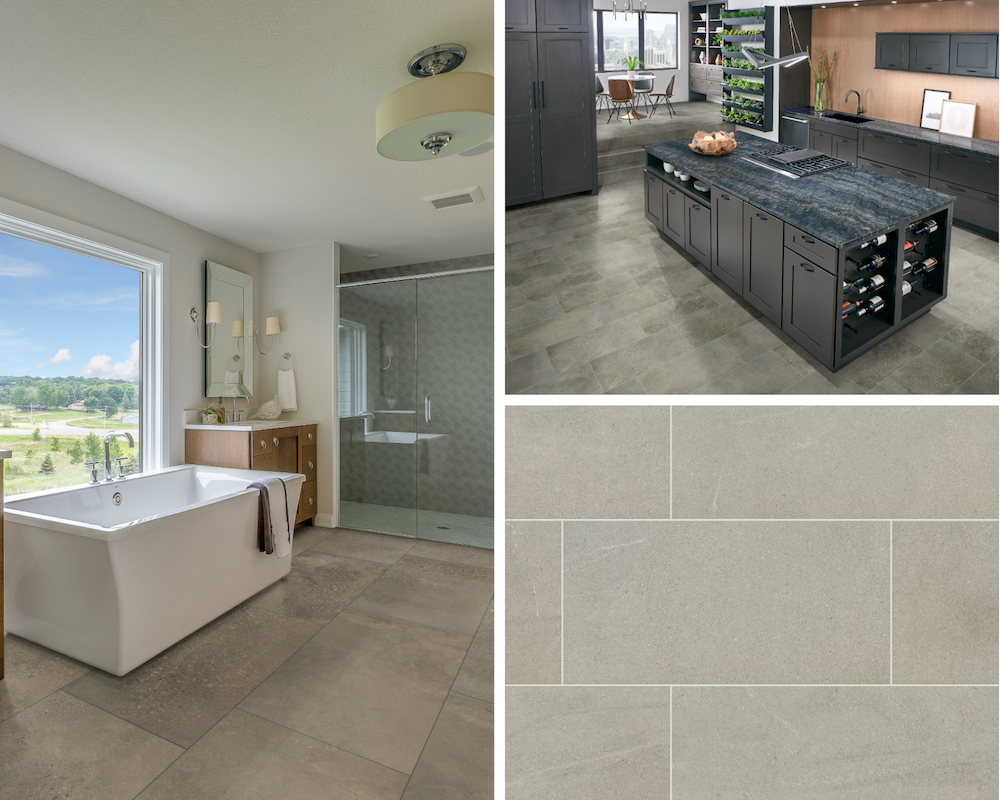 Create Style And Safety With The Traktion Anti-Slip Porcelain Tile Collection