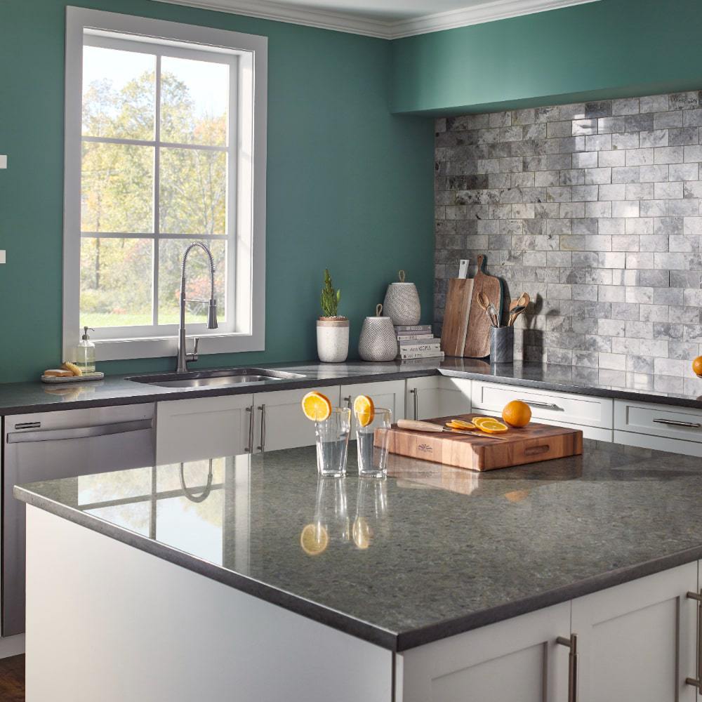 Create The Kitchen Of Your Dreams With Quartz Countertop MSI   Msi Quartz Babylon Grey Polished Quartz Countertop Min 