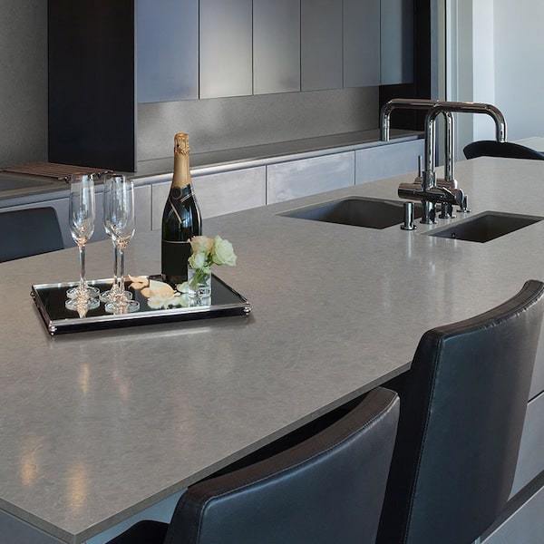 22 Quartz Countertops Colors Grey   Msi Vena Carbona Dove Grey With Light Veining Quartz Kitchen Countertop Min 