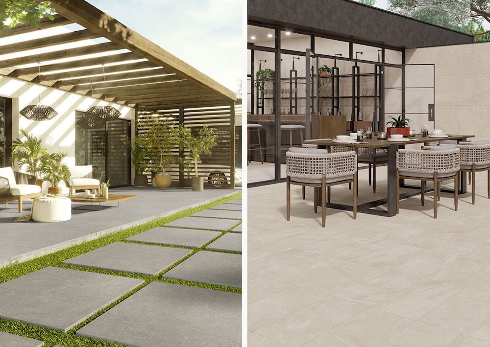 6 Indoor-Outdoor Easy-Care Tile Colors for Connected Spaces