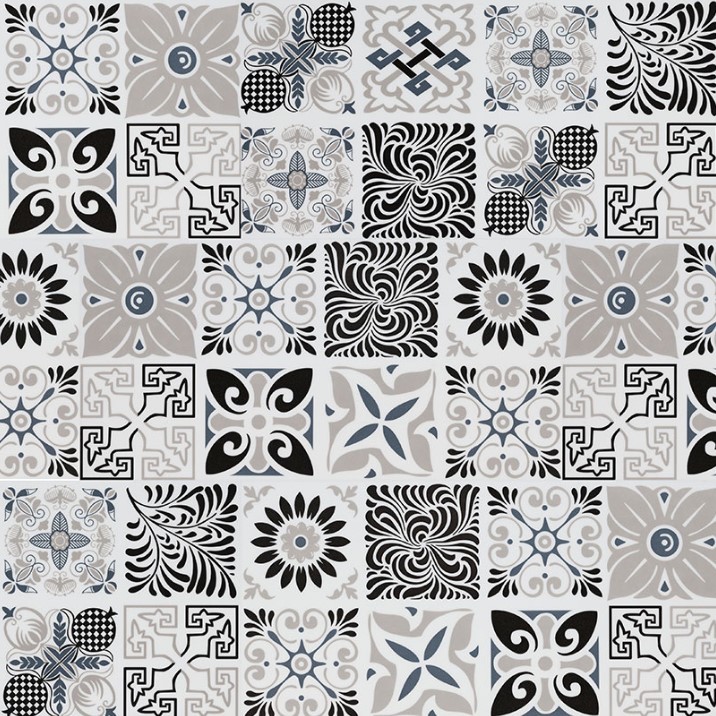 Patterned Luxury Vinyl Tile Flooring