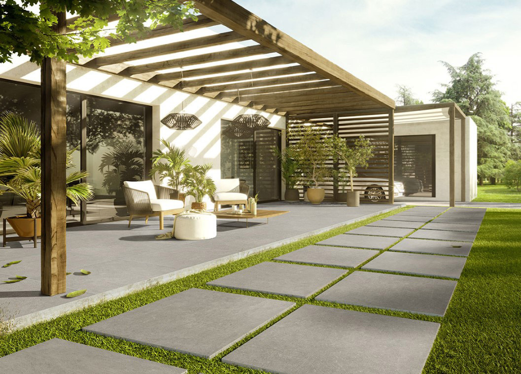 MSI Large Format Porcelain Pavers Enhance Outdoor Spaces