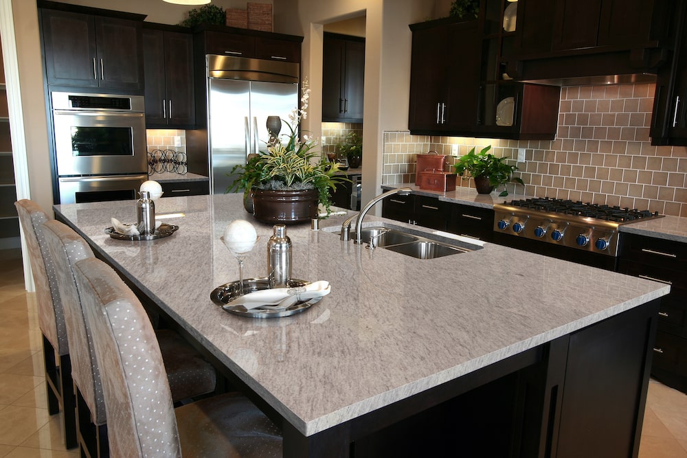 white granite countertops colors