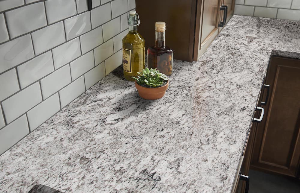 white granite countertops colors