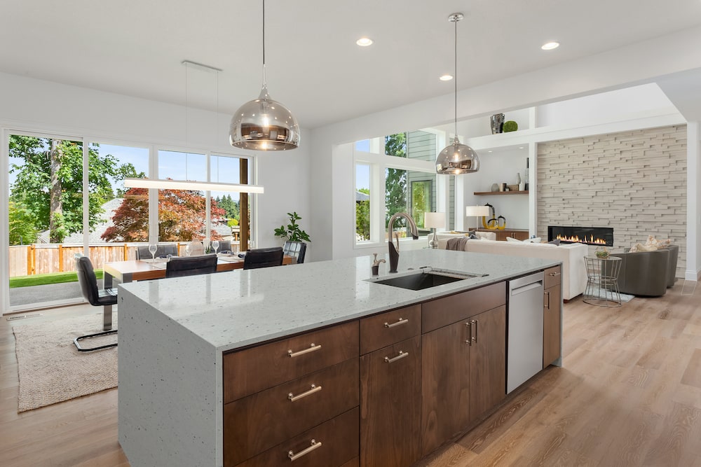 white granite countertop texture