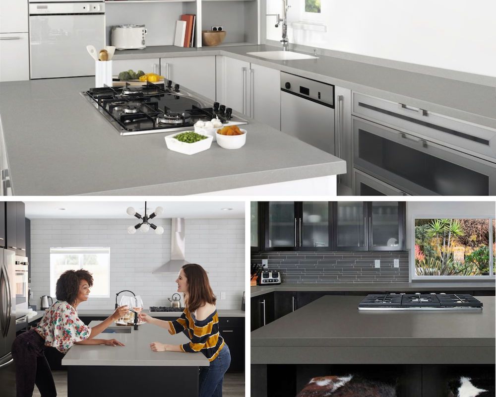 6 Stunning Options Concrete Look Quartz Countertops