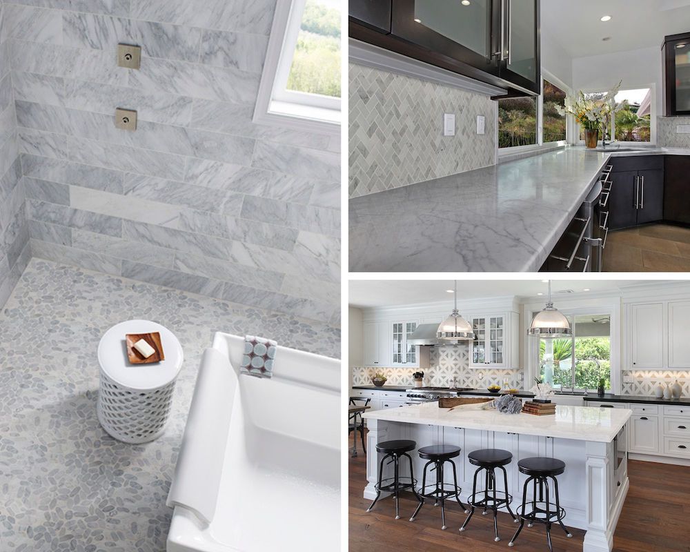 Carrara Marble Vs. Calacatta Marble   What's The Difference?