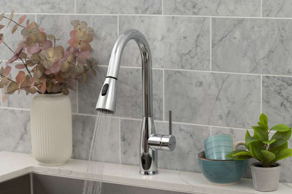 MSI’S Acqualuxe™ Collection Of Kitchen Faucets