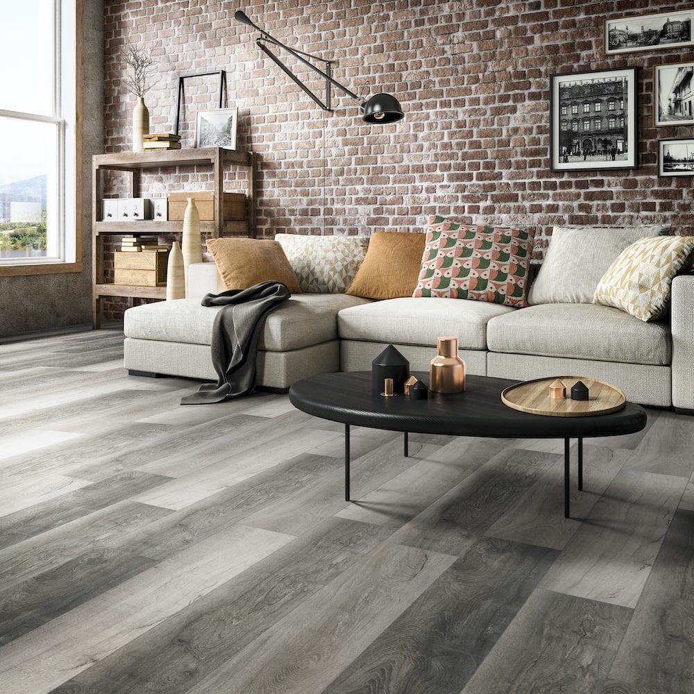 Gray Vinyl Flooring