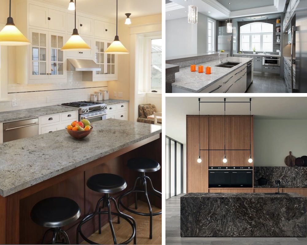 How to Use Green Granite Countertops to Make a Kitchen Look Larger