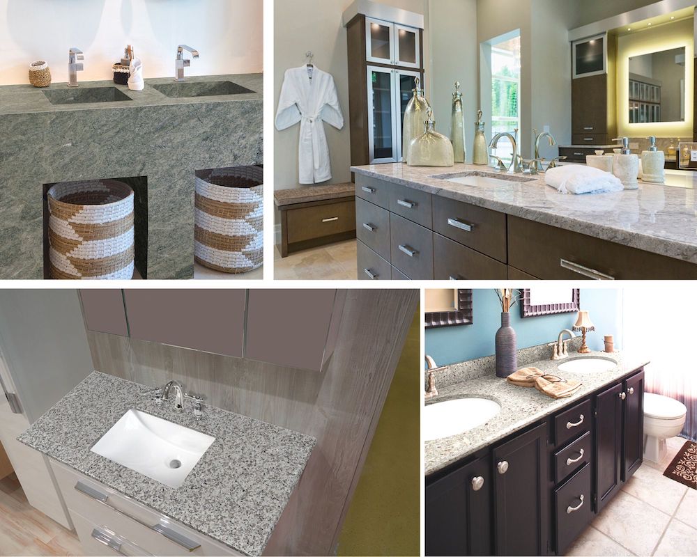5 Granite Colors To Match Any Bathroom Style