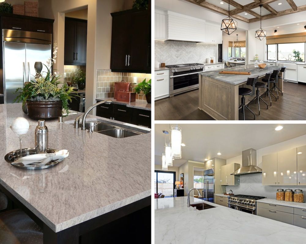 Popular Countertop Choices: Marble, Quartzite, And Granite