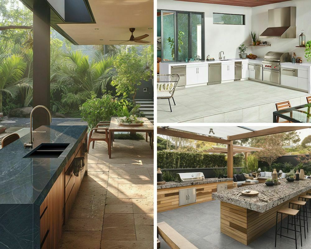 Outdoor Kitchen Countertops: Granite, Quartzite, And Soapstone Reign Supreme