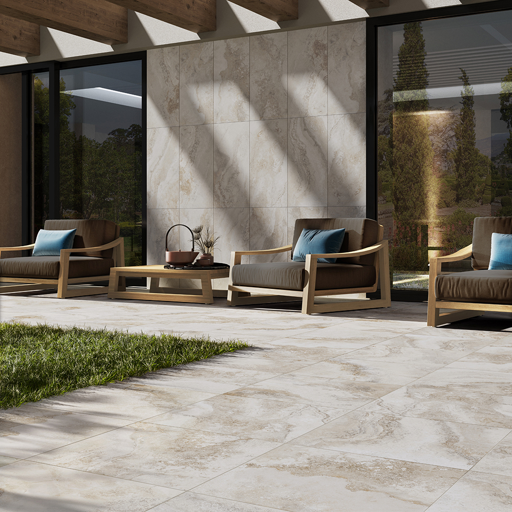 The Key to Stylish Hotel Outdoor Spaces: Porcelain Pavers and Tile