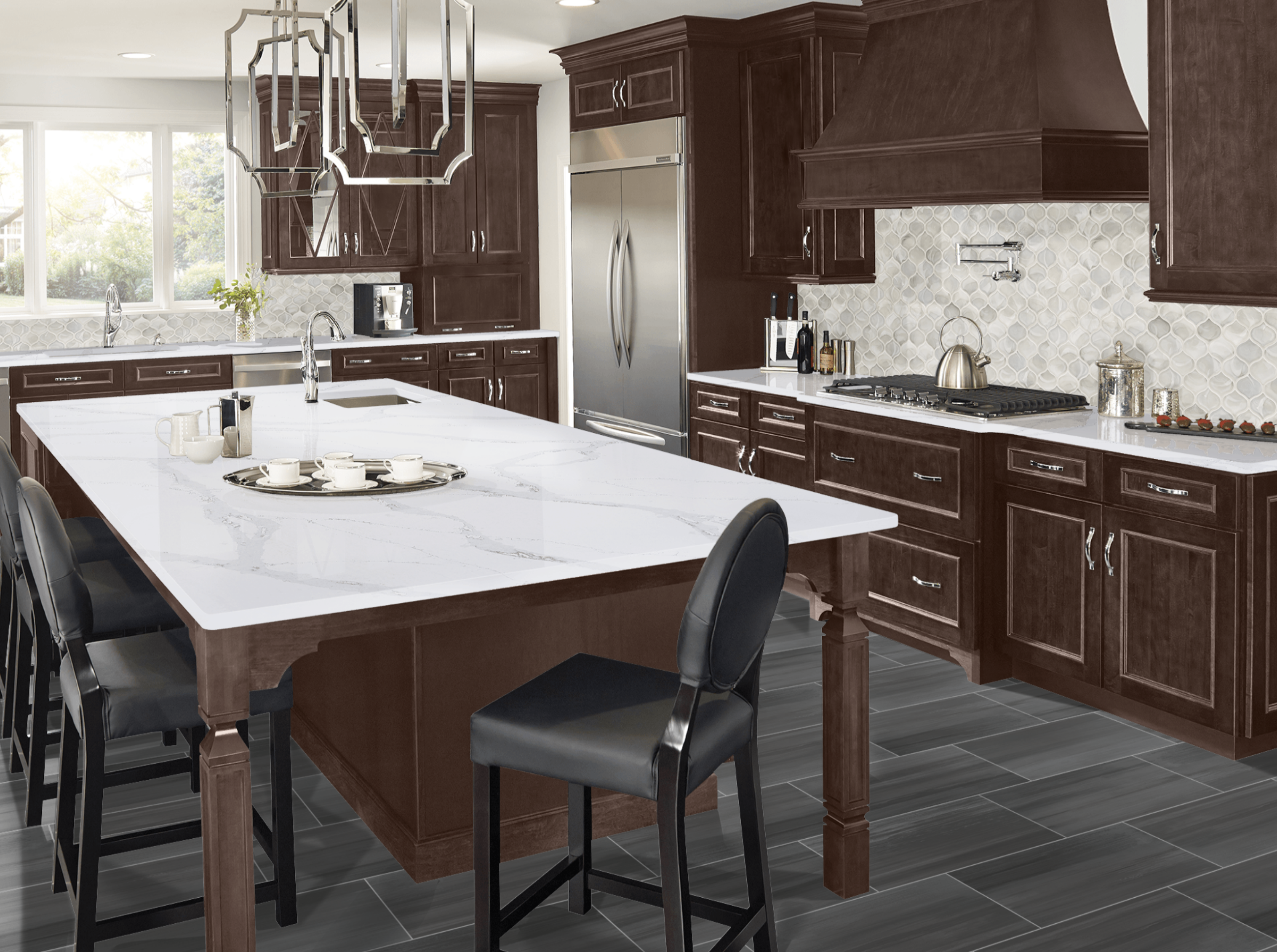 calacatta-azai-quartz-pearla-arabesque-tile-walnut-cabinets-version-2