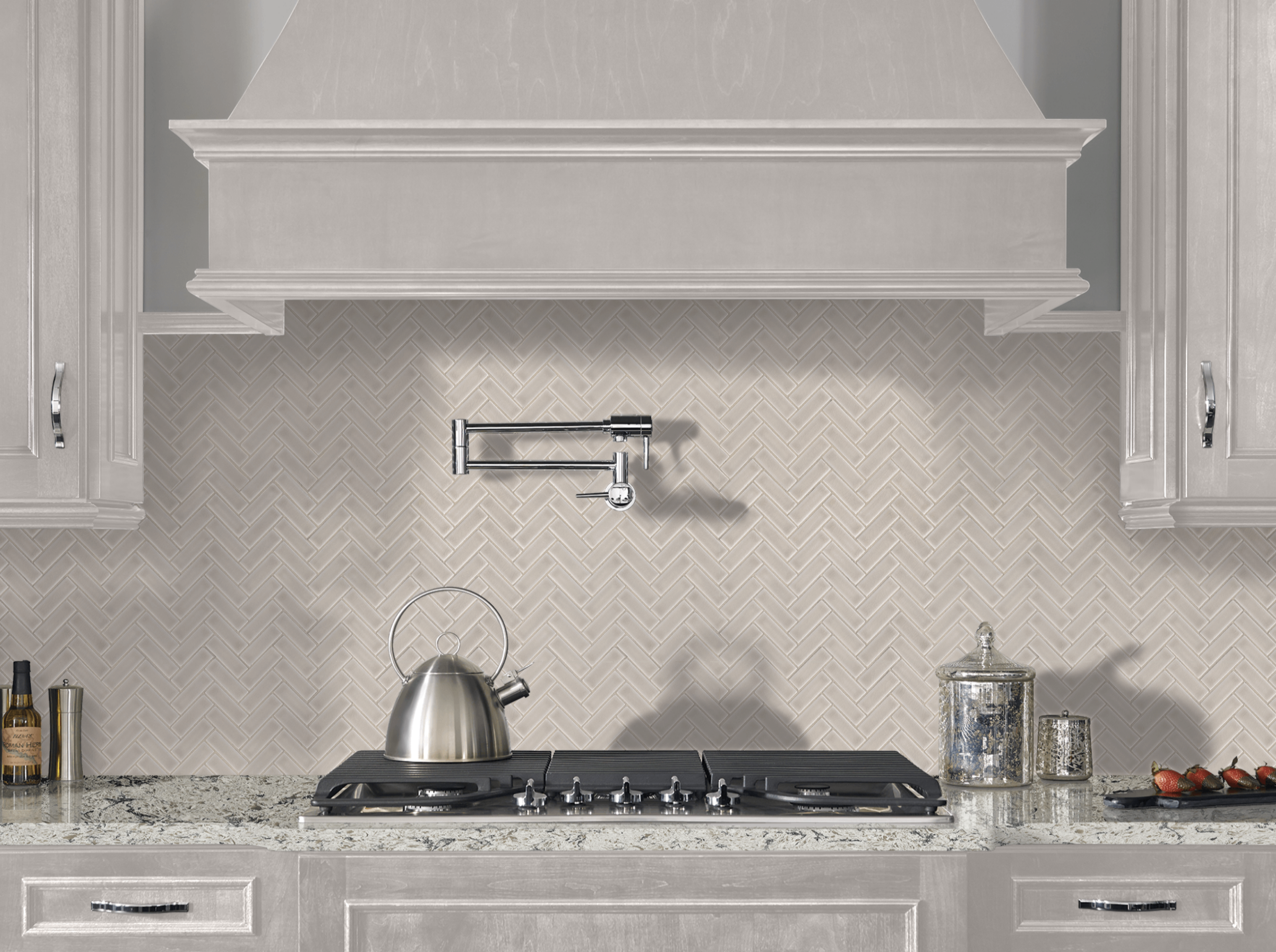 pacific-salt-quartz-portico-pearl-herringbone-light-gray-cabinets-
