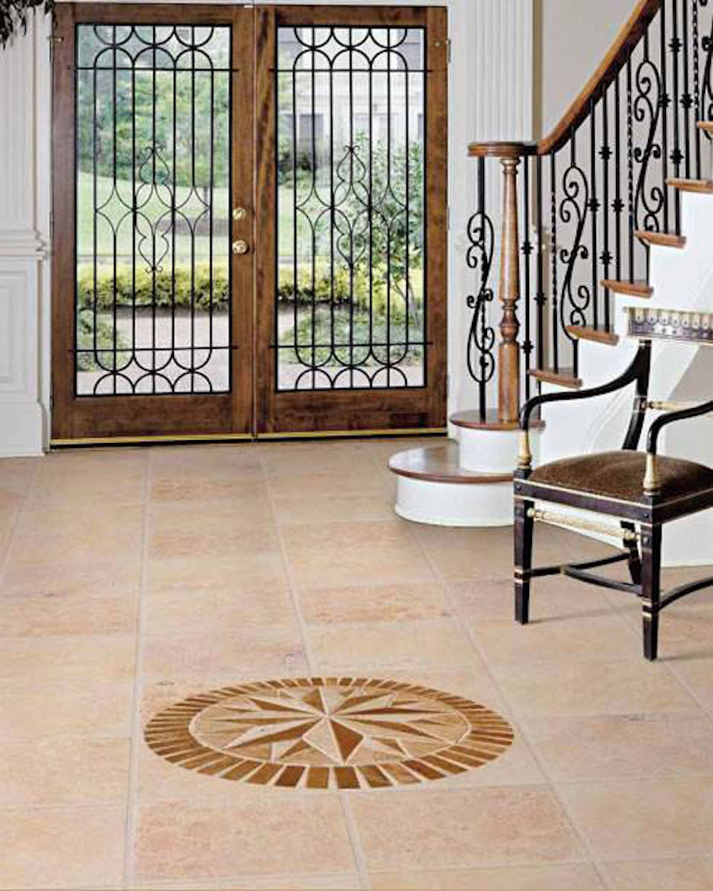 msi-angelica-gold-travertine-in-foyer-flooring