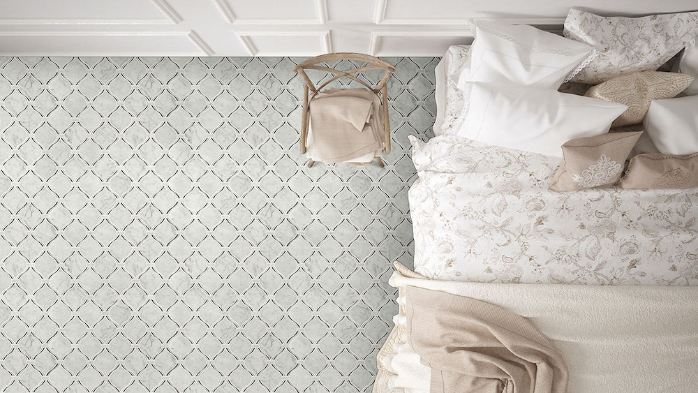 msi-danza-arabesque-mosaic-tile-in-bedroom-flooring