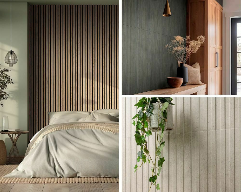 Fluted Tile And Slats Are Trending: Bring Texture And Warmth To Your Walls