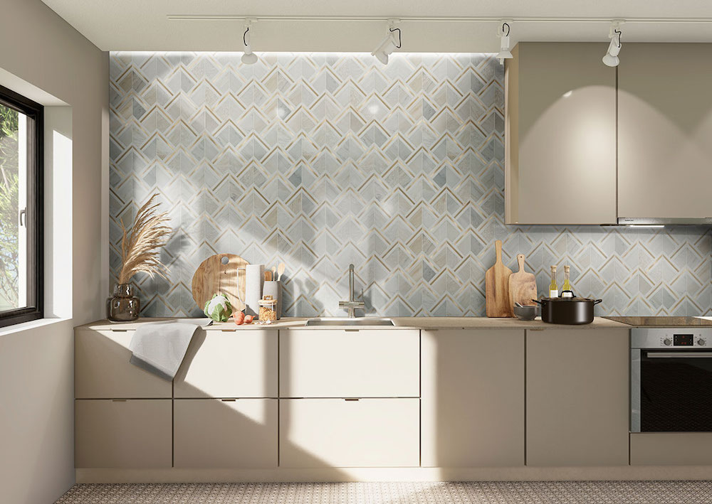 msi-luxor-kona-gold-patttern-wall-tile-in-kitchen-backsplash-wall