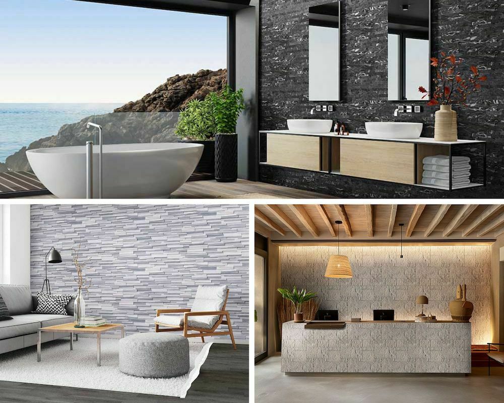 Transform Your Space with Stacked Stone Textures