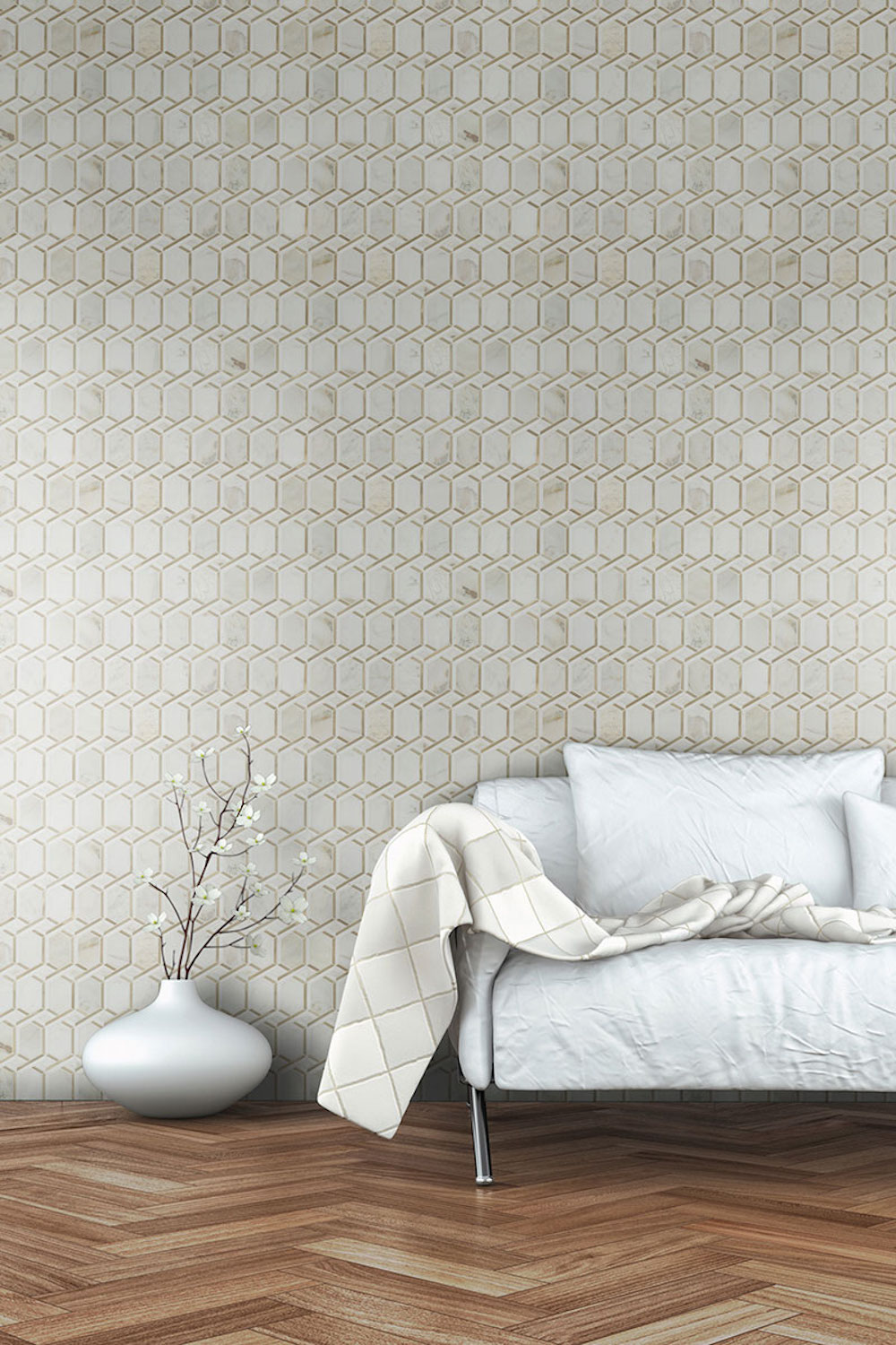 msi-luxor-royal-link-gold-wall-tile-in-bedroom-wall