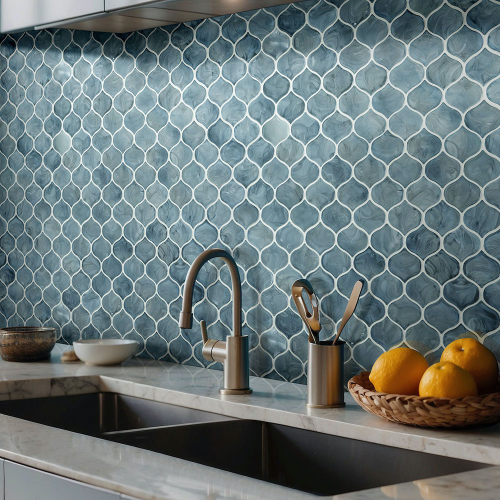 msi-blue-shimmer-arabesque-glass-tile-in-kitchen-backsplash