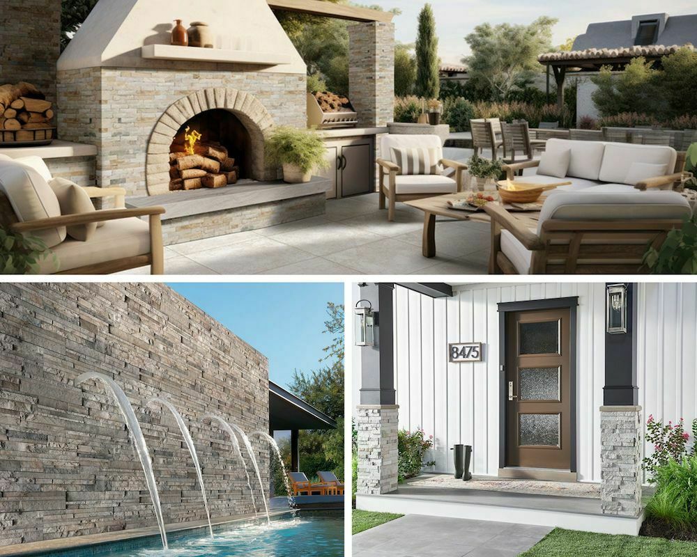 Creative Outdoor Stacked Stone Ideas For Patios, Gardens, And Pools