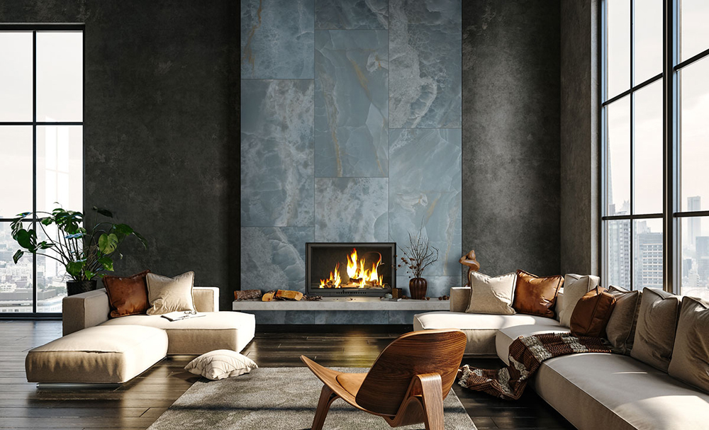 exotica-biotite-porcelain-tile-fireplace