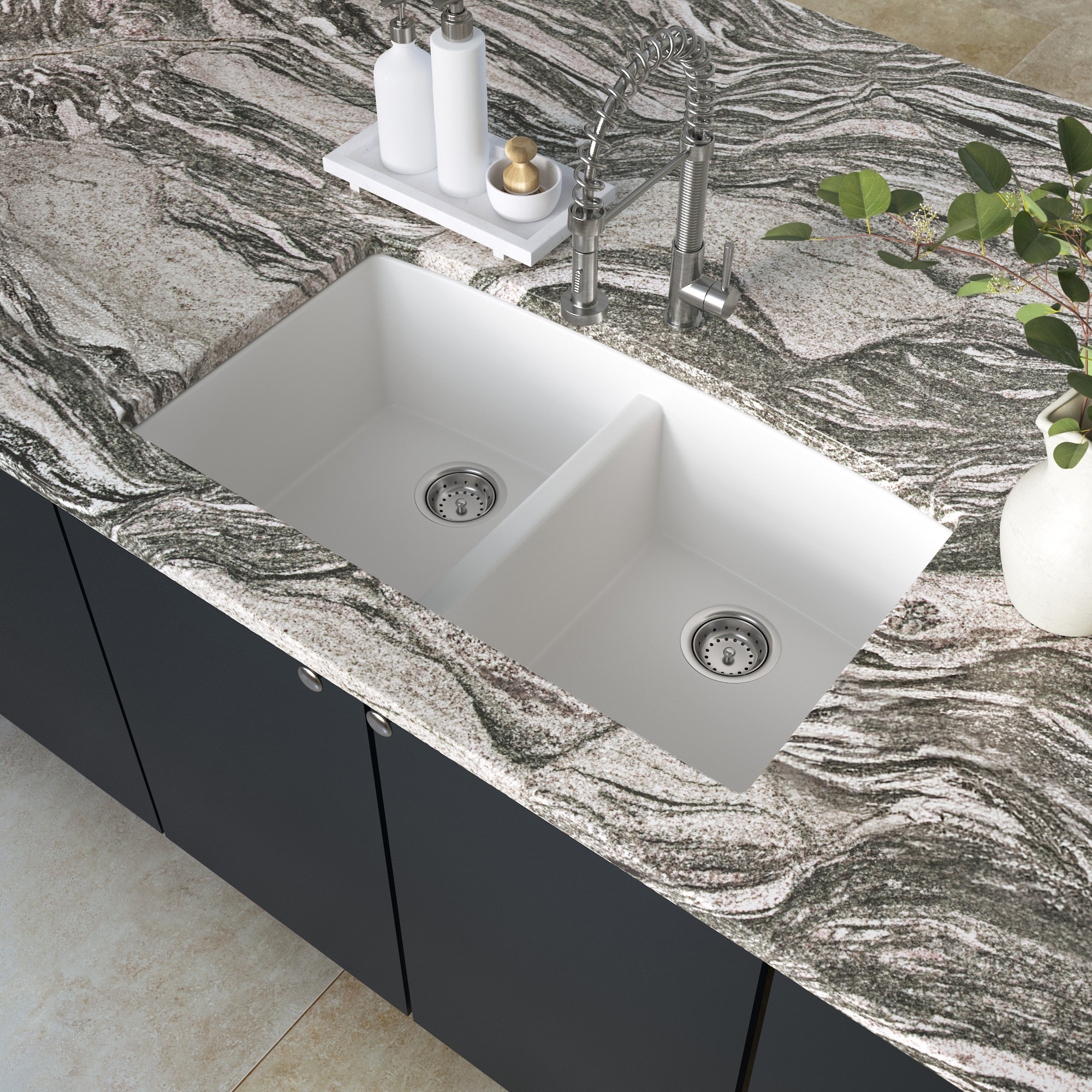 white-quartz-double-bowl