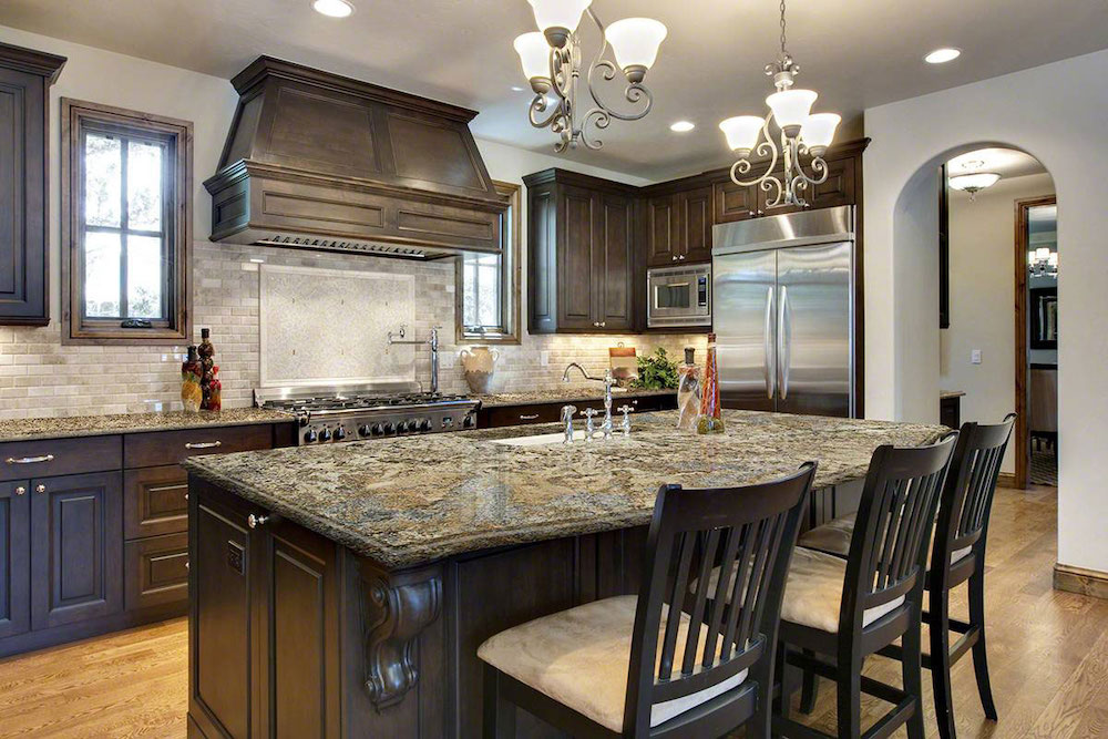 msi-caravelas-gold-granite-in-kitchen-countertop