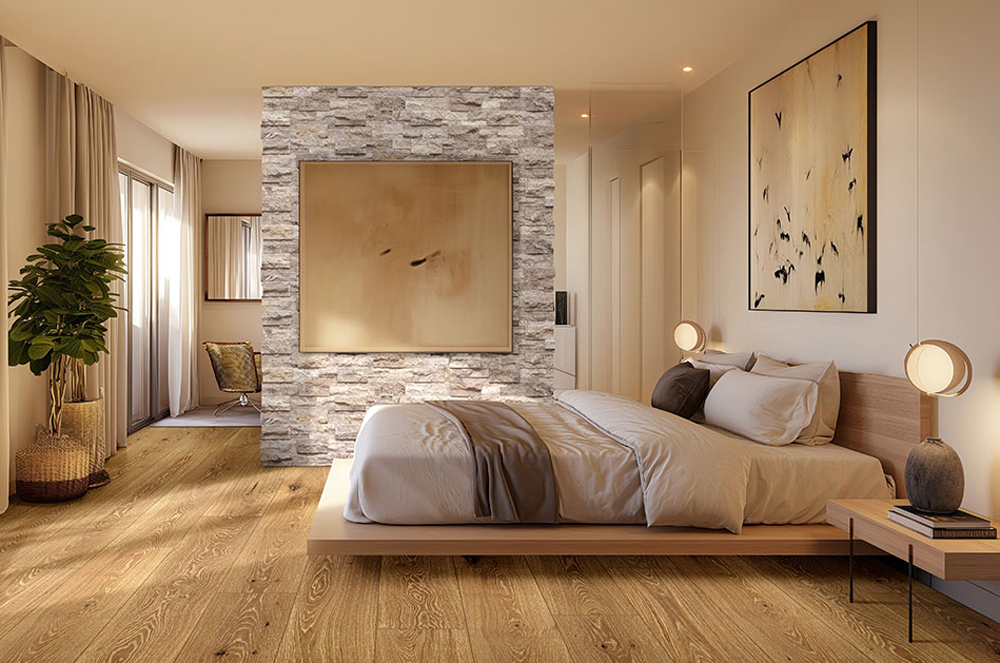 silver-travertine-xl-stacked-stone-bedroom